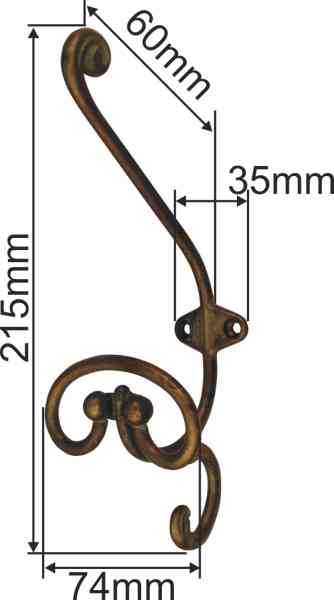 10161 Garderobehaken